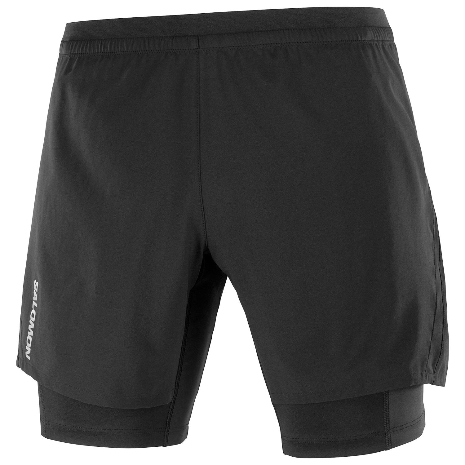Шорты для бега Salomon Cross TW Shorts, цвет Deep Black