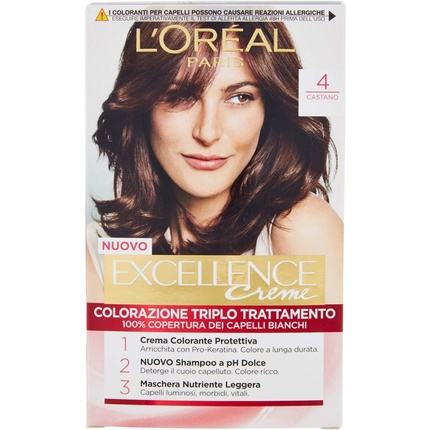 Excellence Creams Окрашивание волос Коричневый, L'Oreal