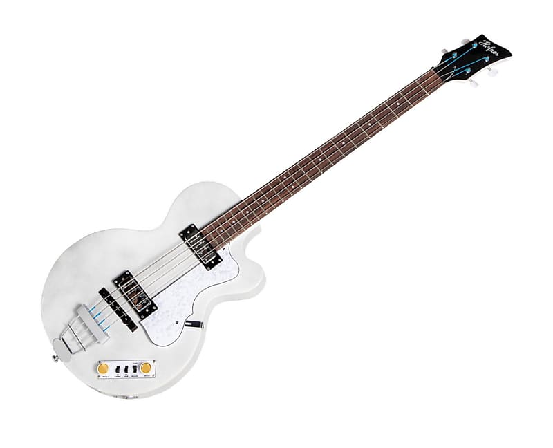 Басс гитара Hofner Pro Edition Club Bass Guitar - Pearl White engine in line ignition spark plug tester automotive ignition system tester