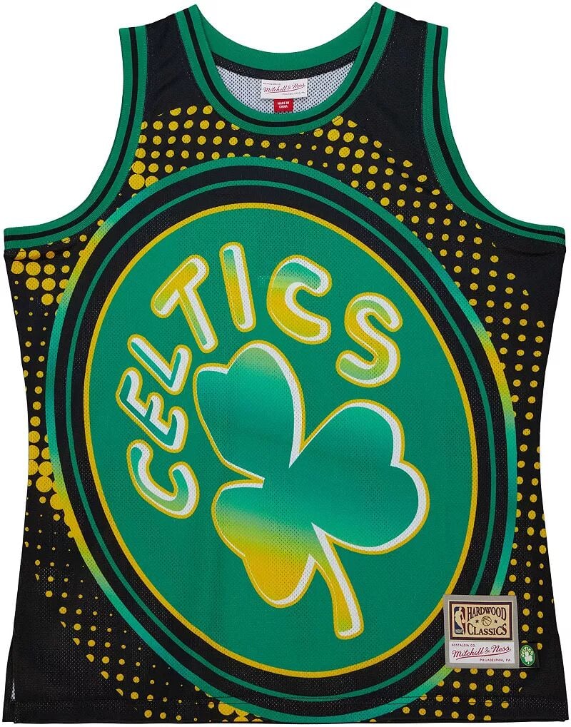 

Майки Mitchell & Ness Adult Boston Celtics с большим лицом