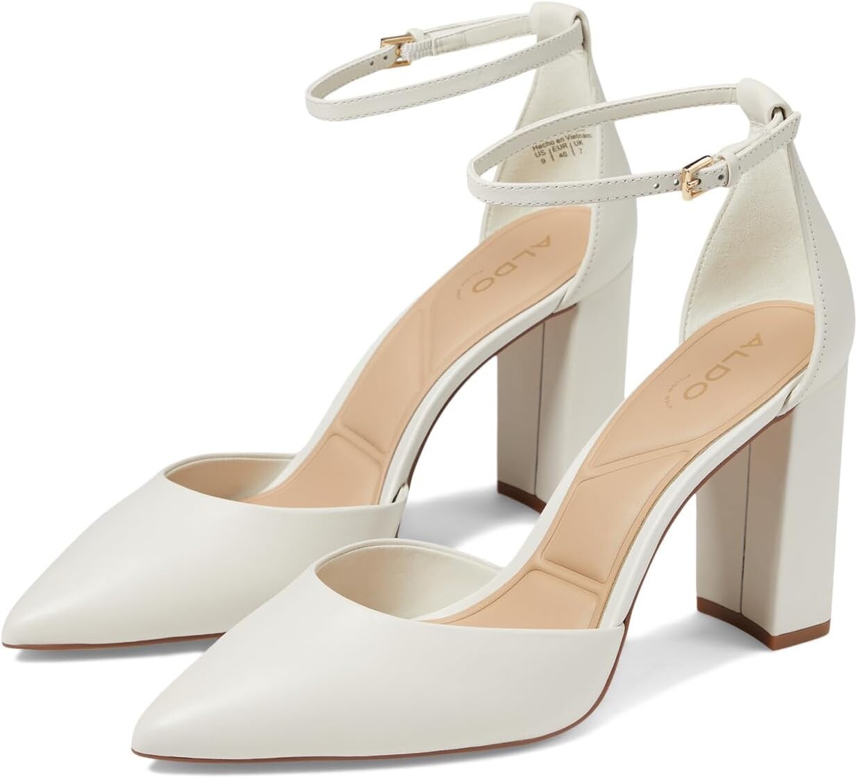

Туфли ALDO Faith, цвет White/Bone