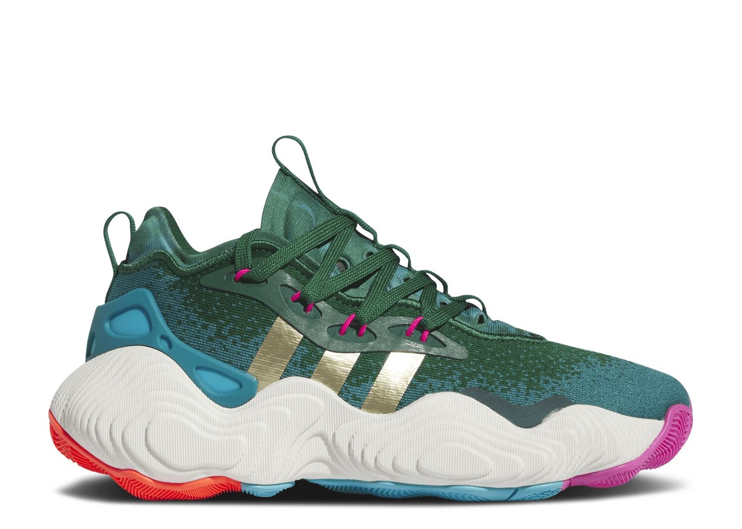 

Кроссовки adidas Trae Young 3 J ''96 Olympics', зеленый