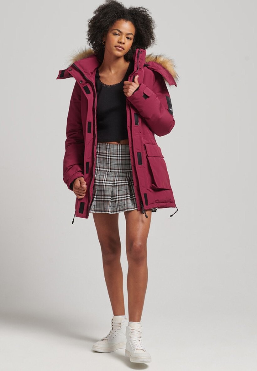 

Парка Superdry, розовый