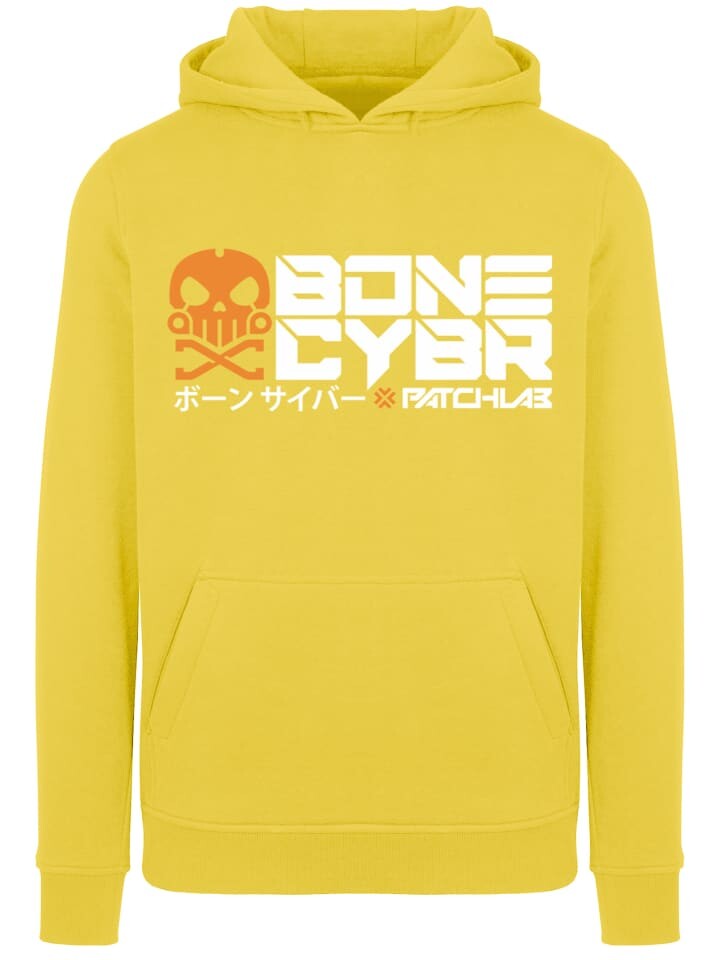 

Пуловер F4NT4STIC Bone Cyber orange CYBERPUNK STYLES, цвет taxi yellow