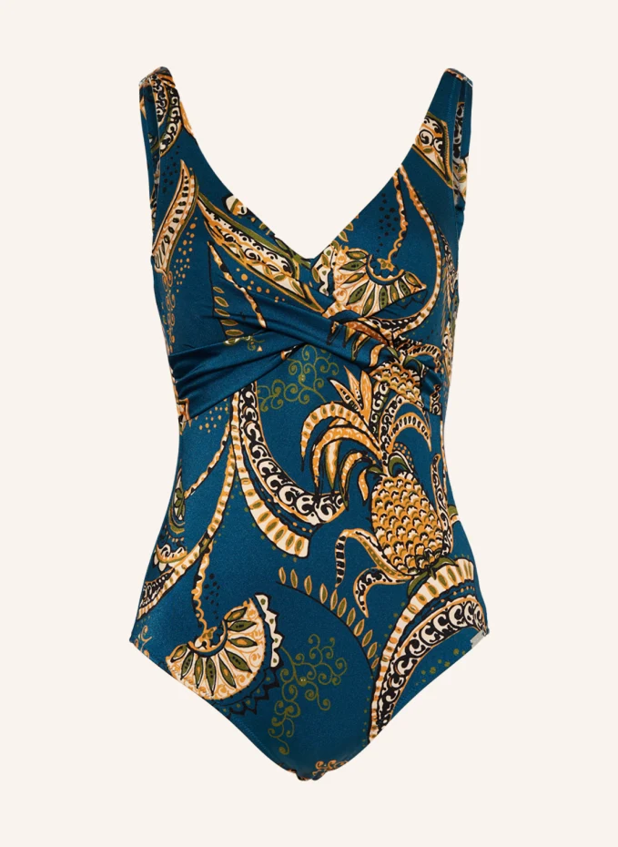 

Купальник силуэта satin fruits Charmline, синий
