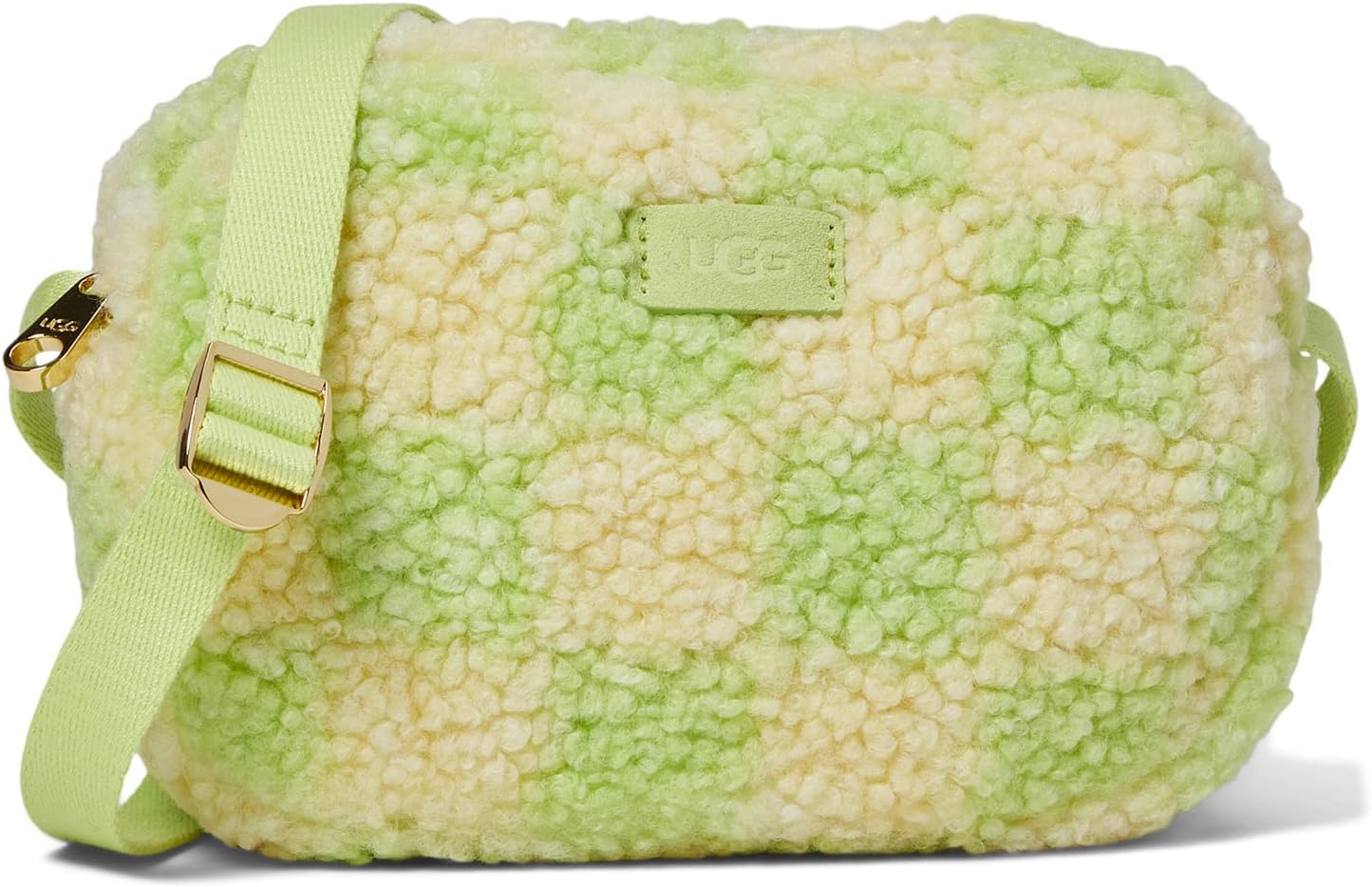 

Сумка UGG Janey II Sherpa, цвет Honeycomb/Vibrant Green