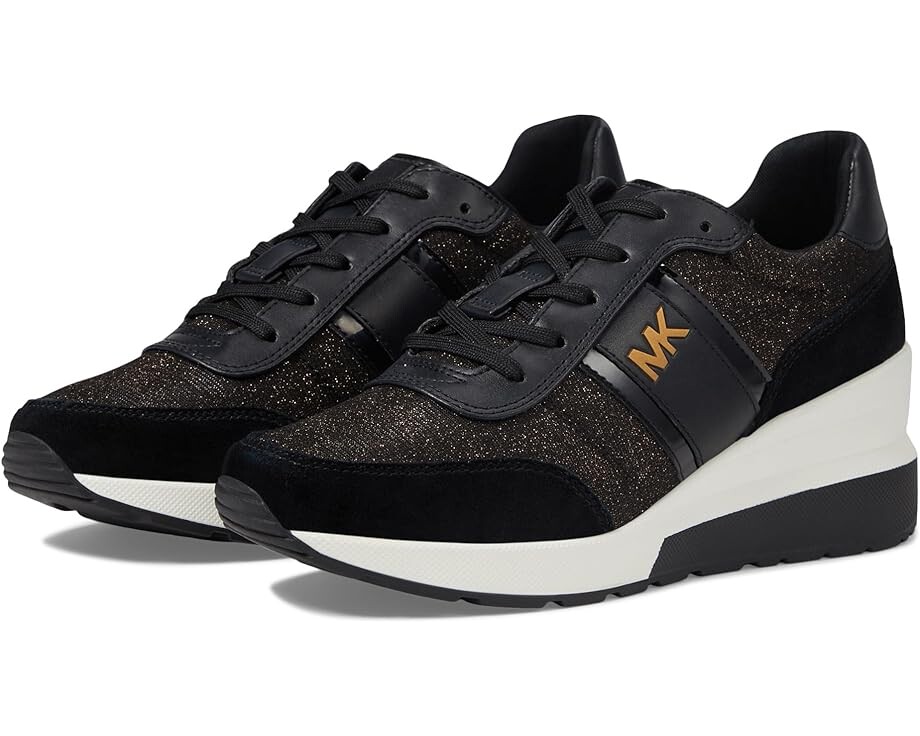 

Кроссовки Michael Kors Mabel Trainer, цвет Black/Bronze