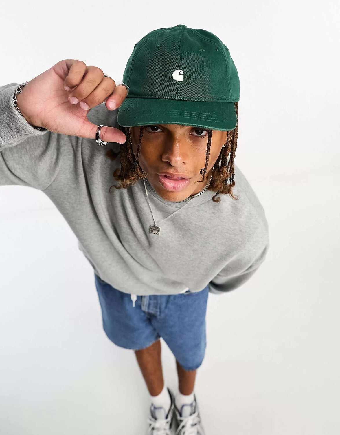 

Зеленая кепка Carhartt WIP Madison