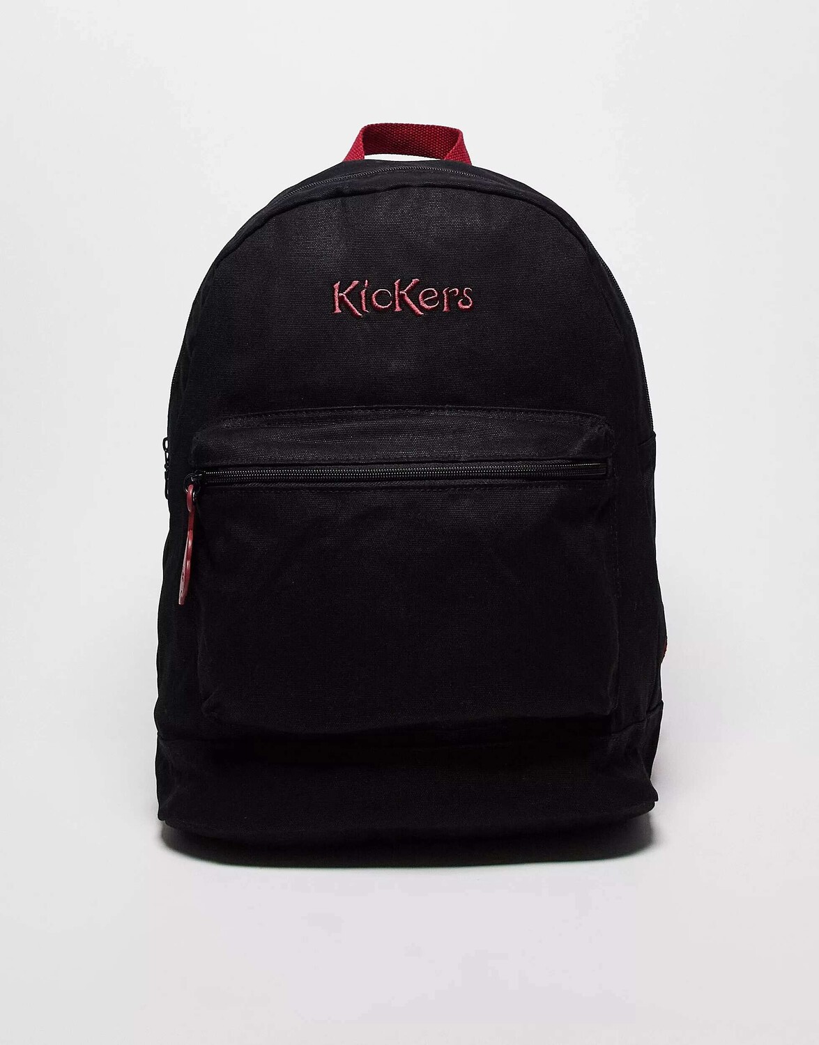 

Рюкзак Kickers черного цвета с контрастными лямками
