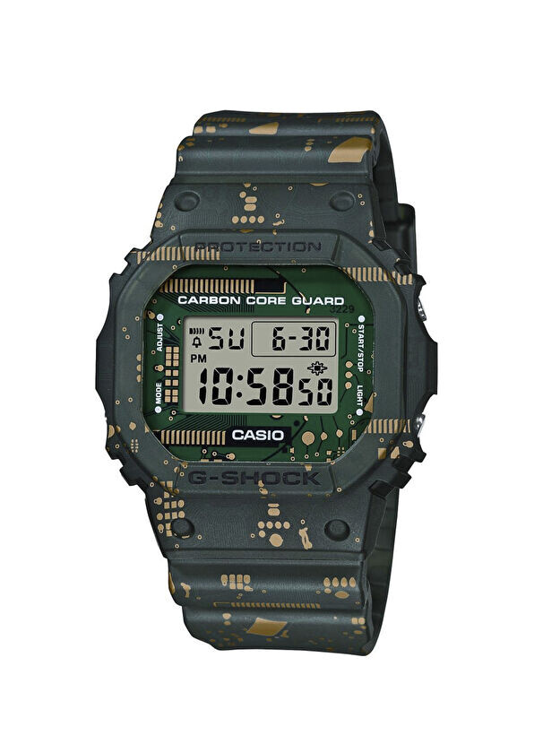 

Dwe-5600Cc-3Dr силиконовые мужские наручные часы Casio, мультиколор