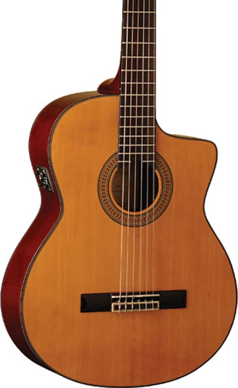 

Акустическая гитара Washburn C64SCE Classical Cutaway Acoustic-Electric Guitar, Natural