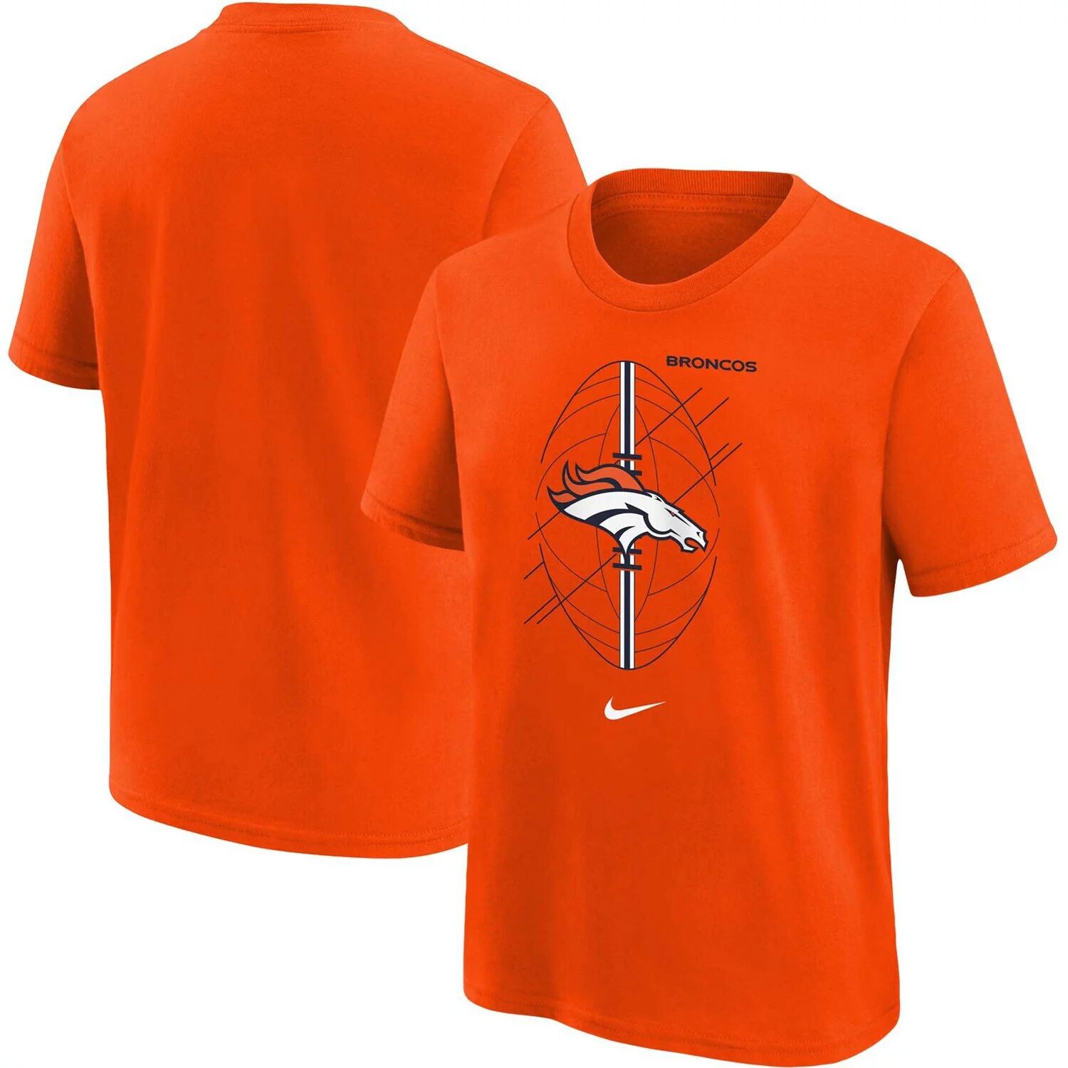 

Оранжевая футболка Nike Denver Broncos Icon для подростков Nike