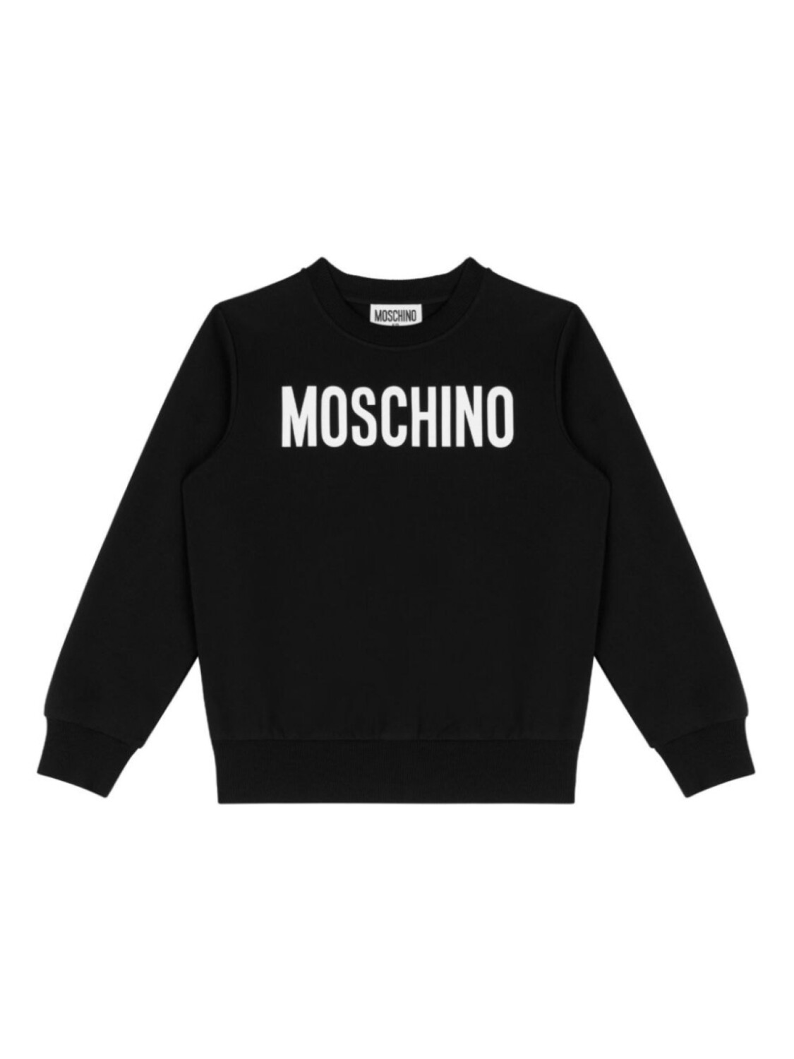 

Moschino Kids толстовка с логотипом, черный