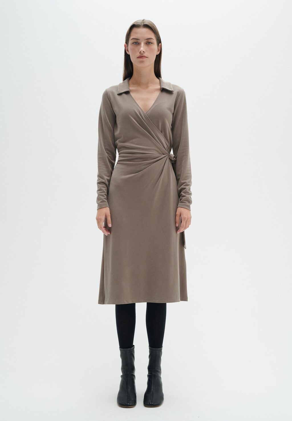 

Платье из джерси InWear, коричневый