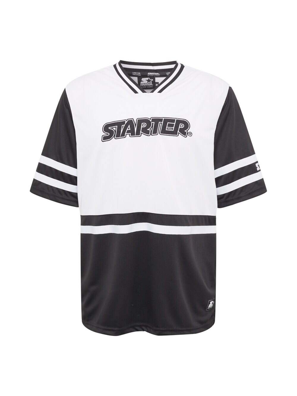 

Футболка Starter Black Label, черно-белый, Черный