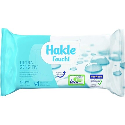 

Туалетная бумага Hakle Ultra Sensitive Moist, 42 листа Hakle Feucht