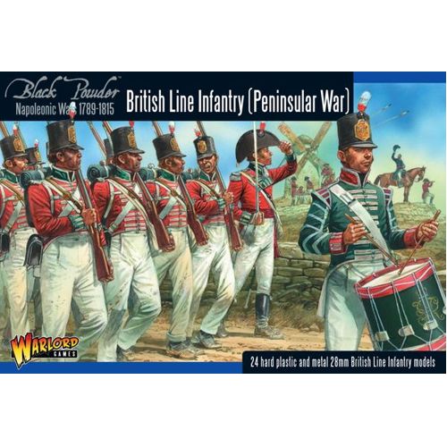 фигурки british infantry regiment warlord games Фигурки British Line Infantry (Peninsular) (24) Warlord Games