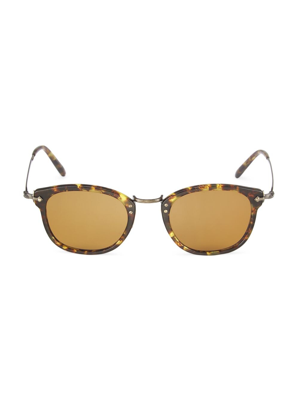 

Квадратные солнцезащитные очки OP-506 49 мм Oliver Peoples, коричневый