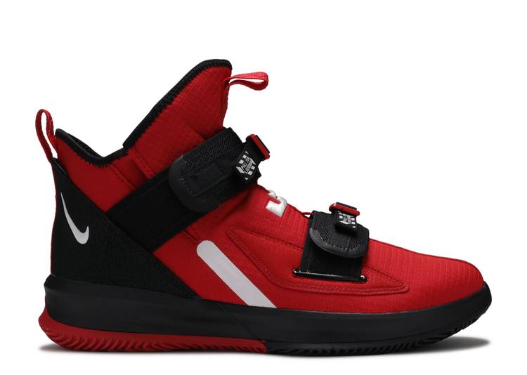 цена Кроссовки Nike LEBRON SOLDIER 13 SFG 'UNIVERSITY RED', красный
