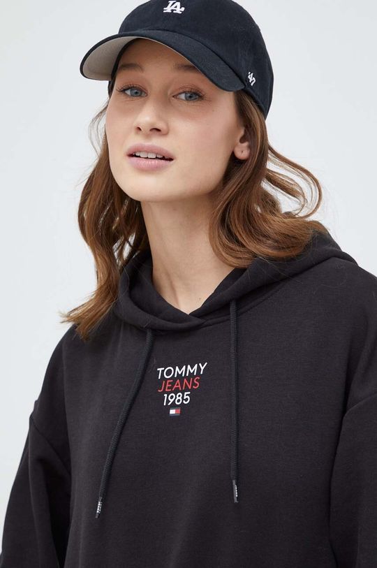 

Толстовка с капюшоном Tommy Jeans, черный