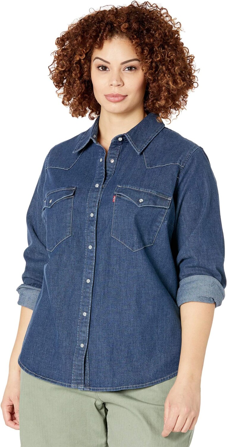 

Рубашка Levi's Womens Ultimate Western, цвет Minds Eye