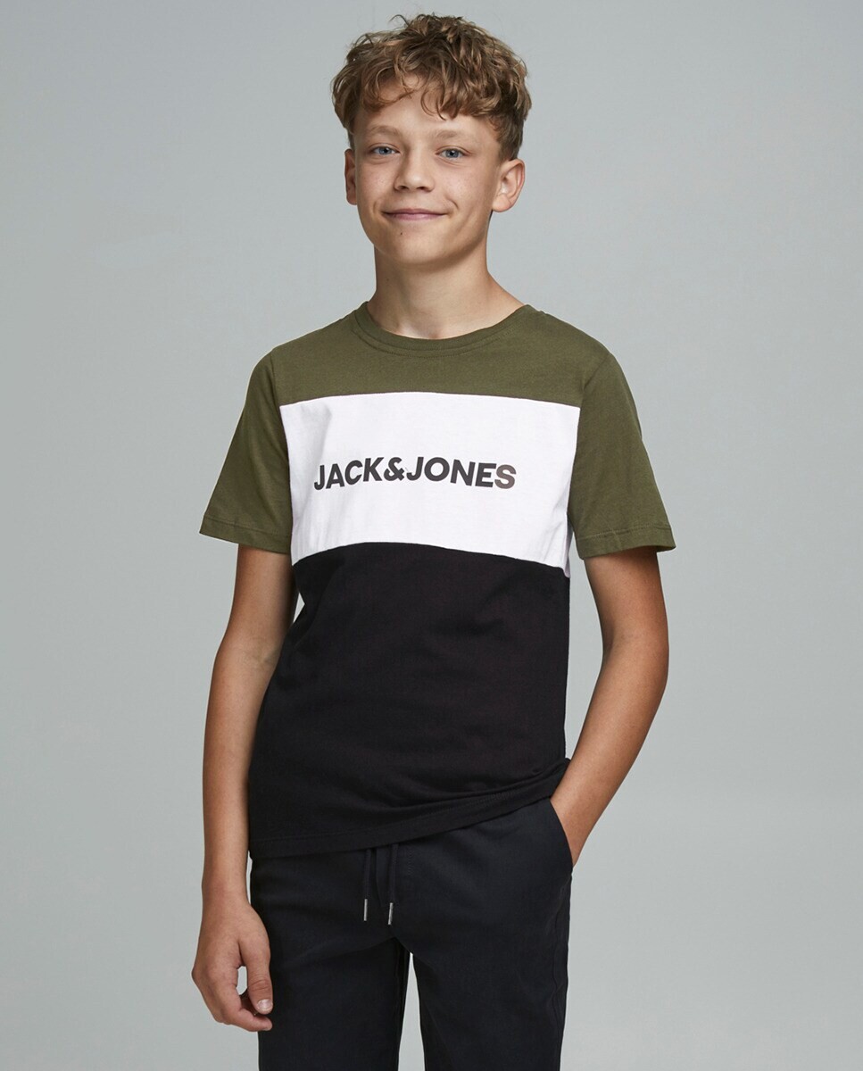 

Футболка для мальчика с коротким рукавом Jack & Jones, зеленый