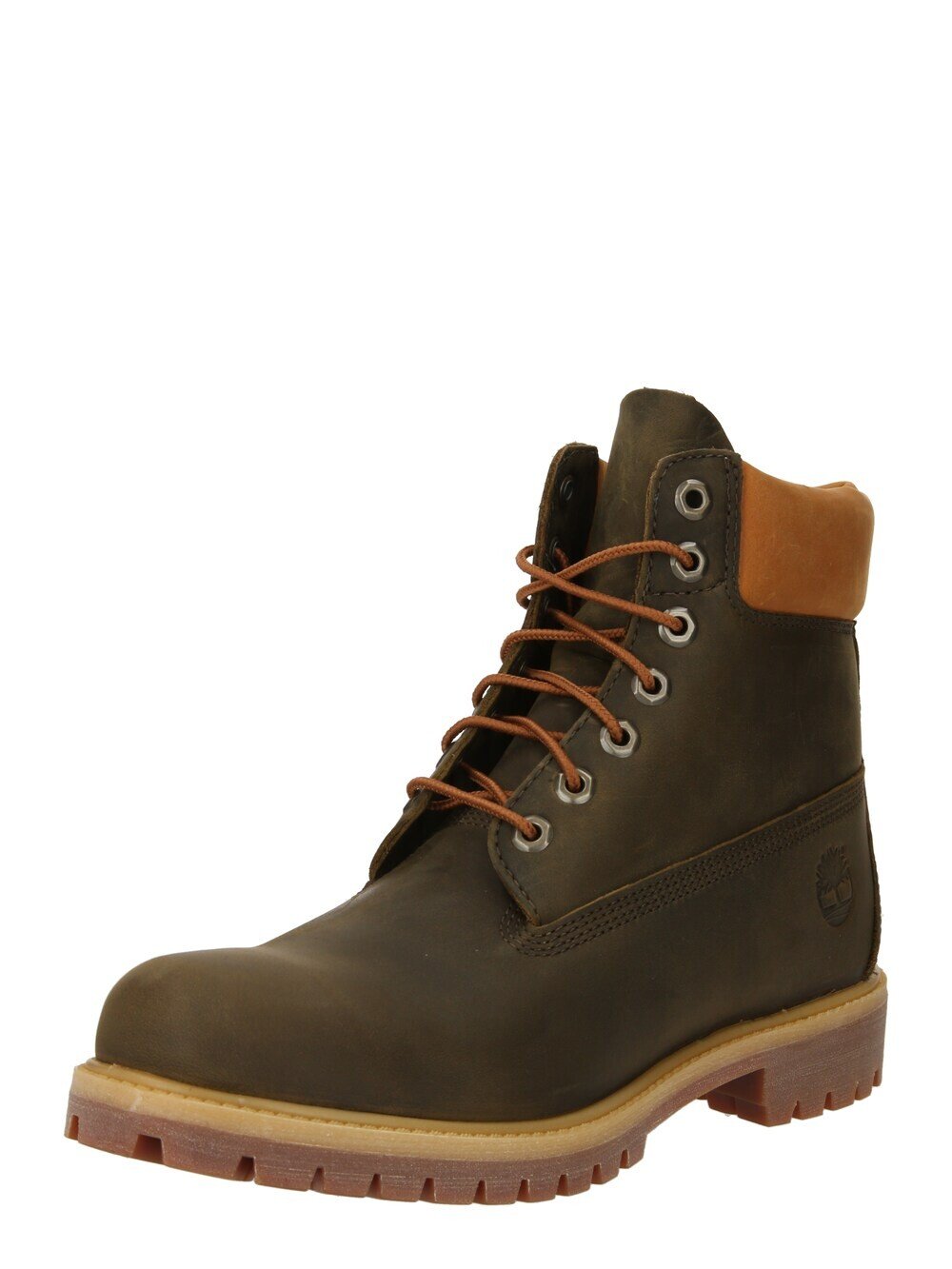 

Ботинки на шнуровке Timberland, оливковое