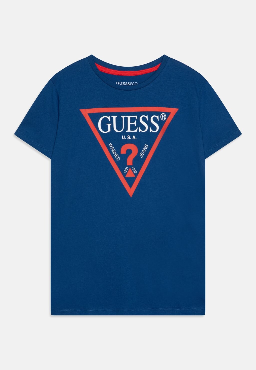 

Футболка с принтом CORE JUNIOR BOY Guess, цвет blue maya