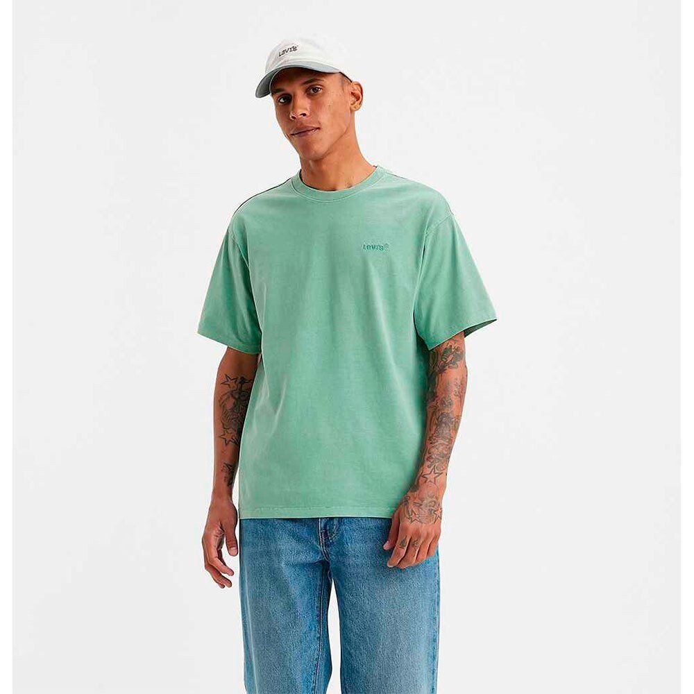 

Футболка Levi's Red Tab Vintage Short Sleeve Round Neck, зеленый