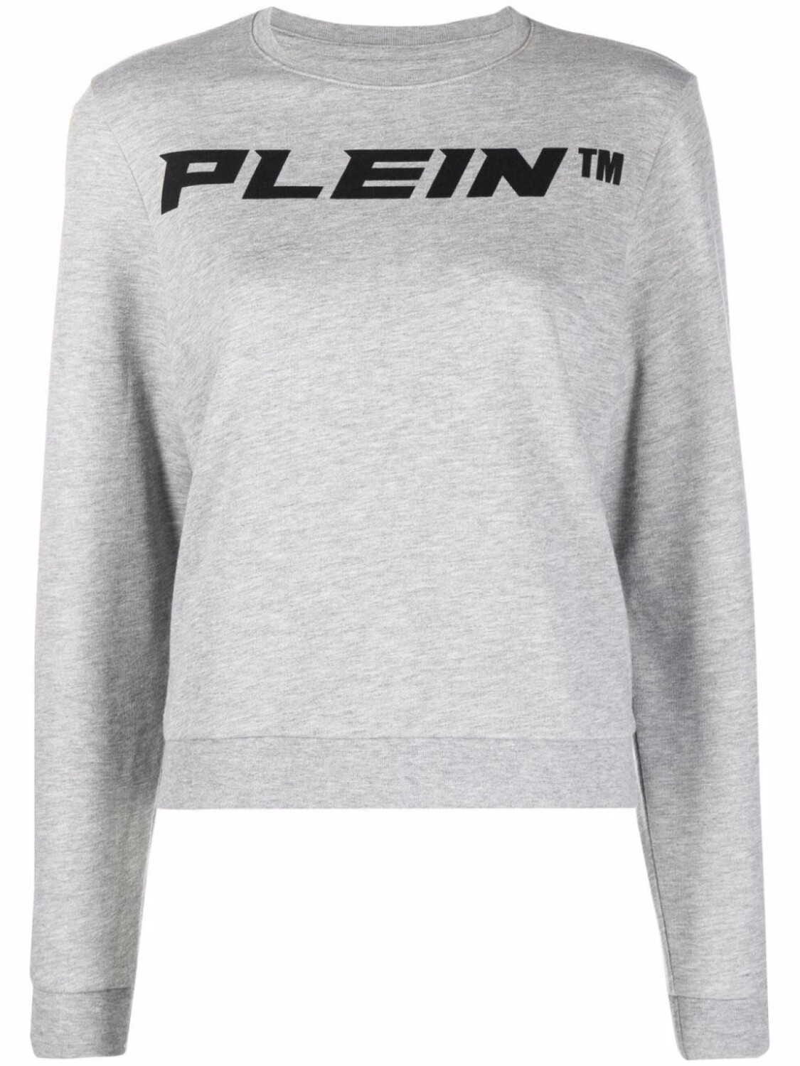 

Philipp Plein меланжевая толстовка с логотипом, серый
