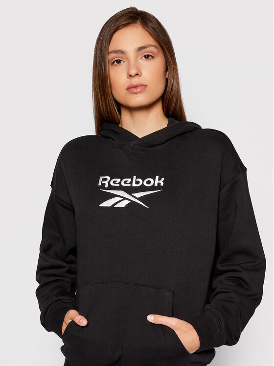 

Толстовка оверсайз Reebok, черный