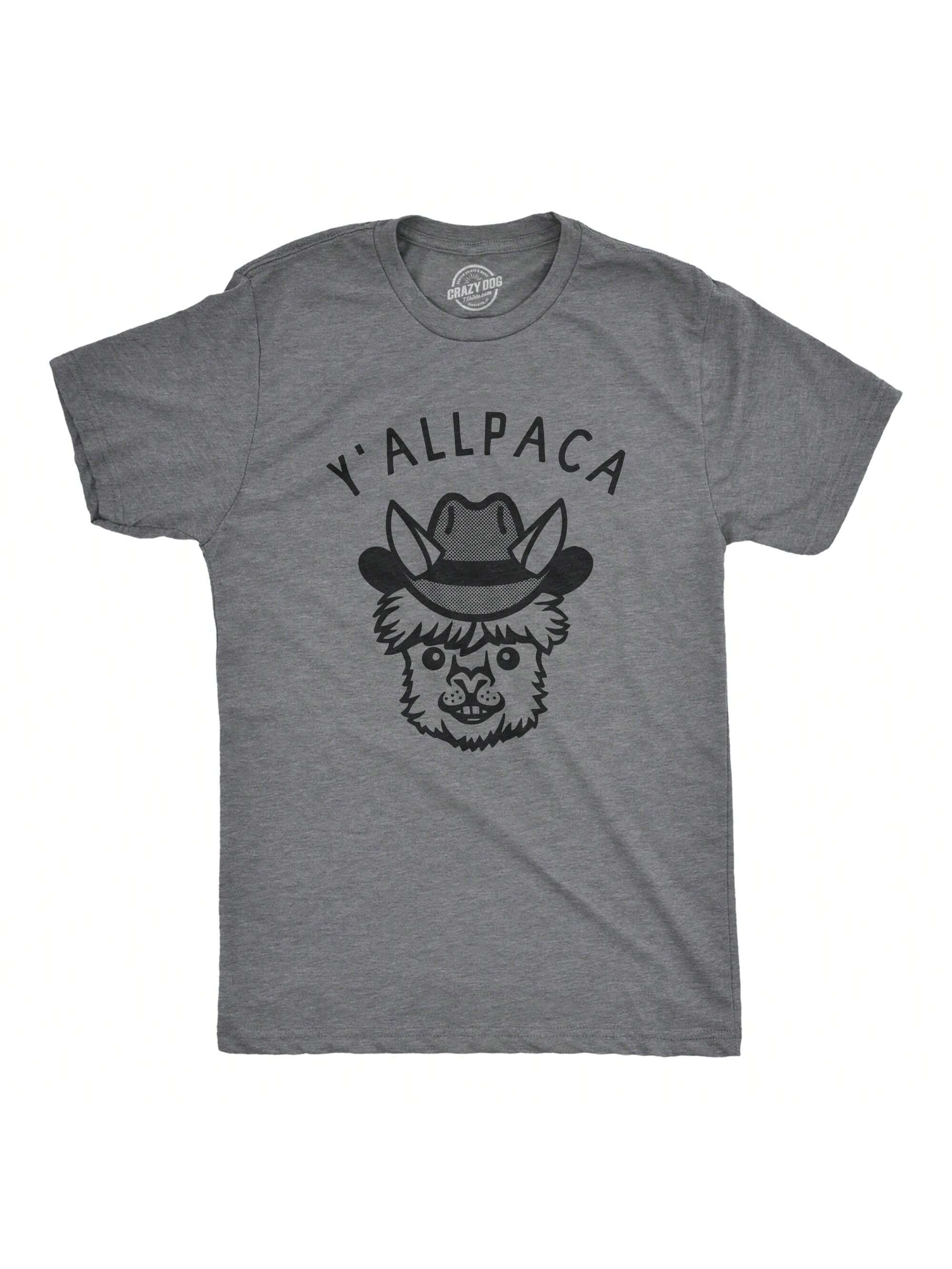 Мужская футболка «Nature Calls» с забавной саркастической надписью «Медведь какает», темно-серый вереск - yallpaca