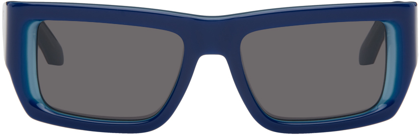 Синие солнцезащитные очки Prescott Off-White солнцезащитные очки nano sport nsp 120452 серый синий