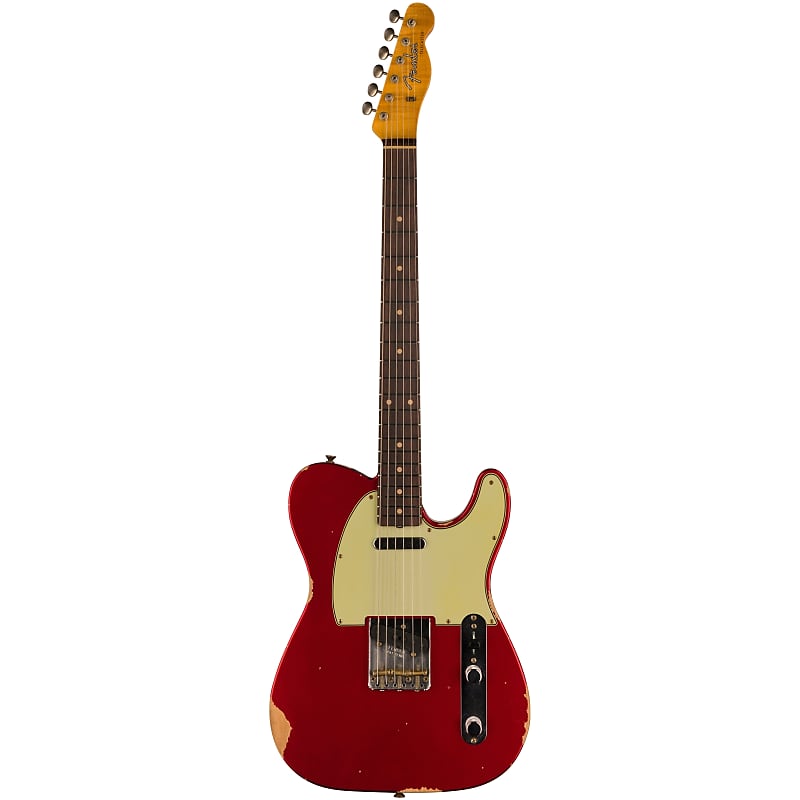 Электрогитара Fender Custom Shop Limited Edition '60's Telecaster Relic - Aged Candy Apple Red