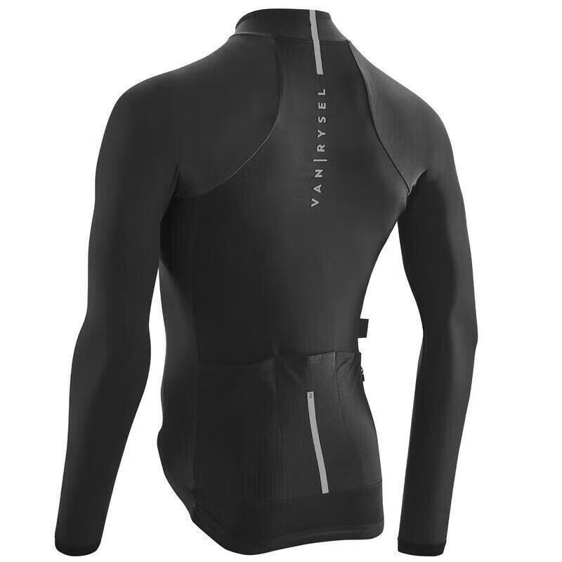

Decathlon (DECATHLON) велосипедный трикотаж осенне-зимний велосипедный трикотаж с длинными рукавами ветрозащитная куртка для шоссейного горного велосипеда черный XL 2685925