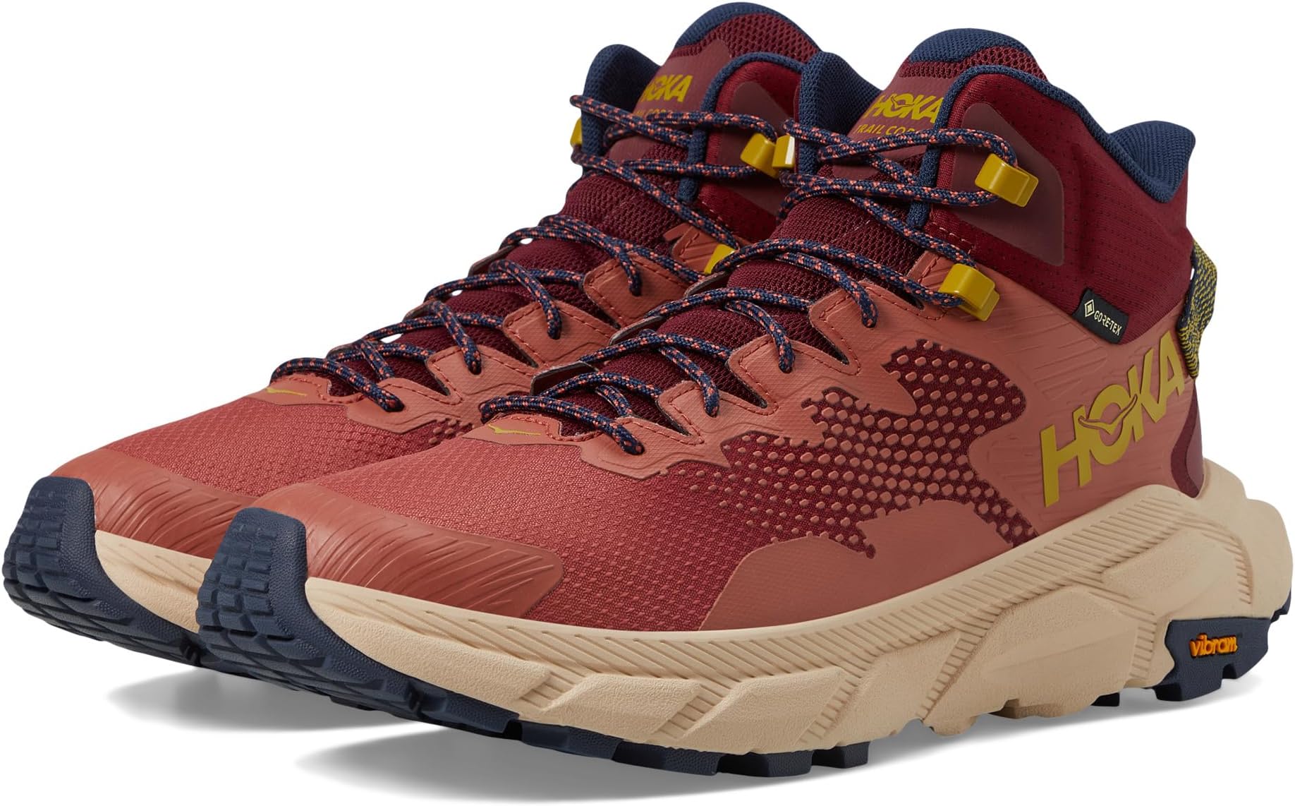 Походная обувь Trail Code GORE-TEX Hoka, цвет Hot Sauce/Shifting Sand