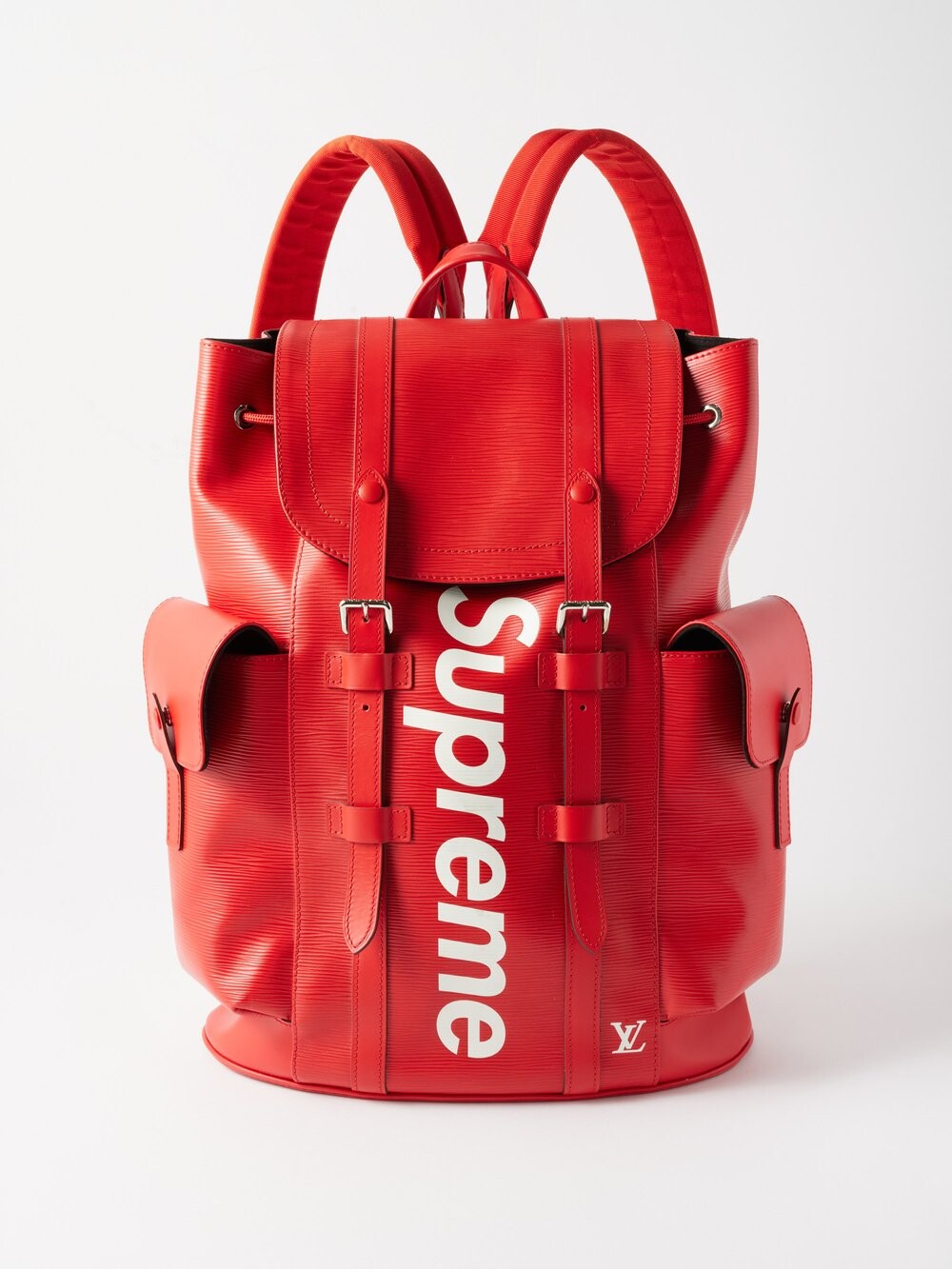 

Рюкзак louis vuitton x supreme 35 см MATCHES X Sellier, красный