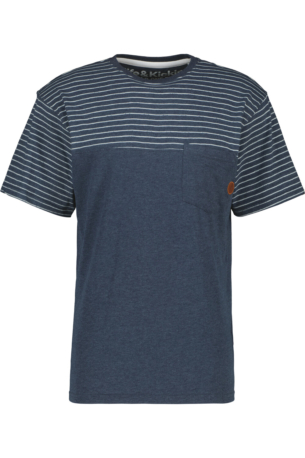 

Футболка alife and kickin, LeopoldAK, цвет marine melange
