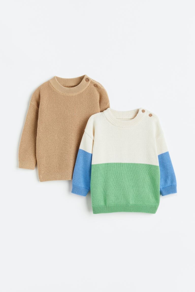 

Упаковка из 2 хлопковых свитеров H&M