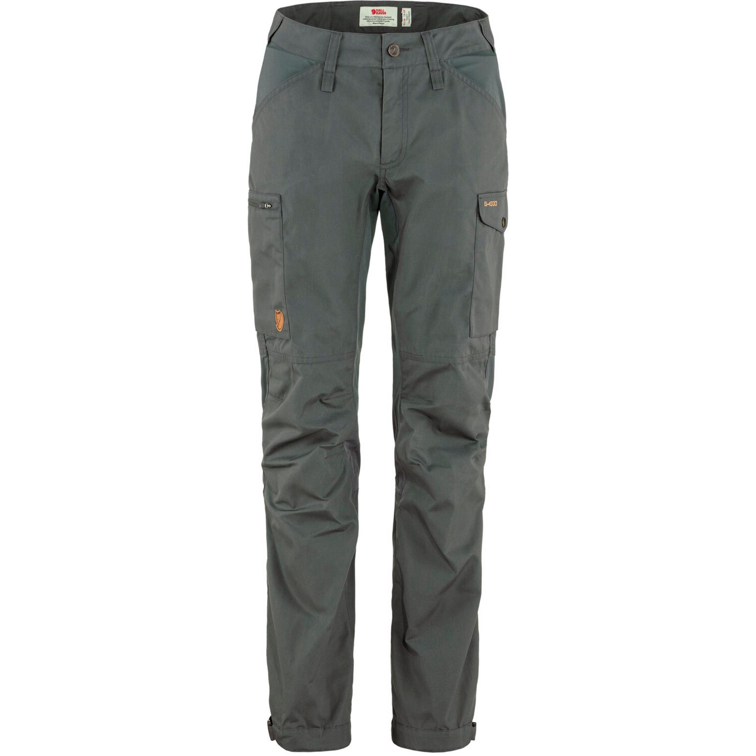 

Спортивные брюки FJÄLLRÄVEN Trekking Kaipak Curved, цвет basalt