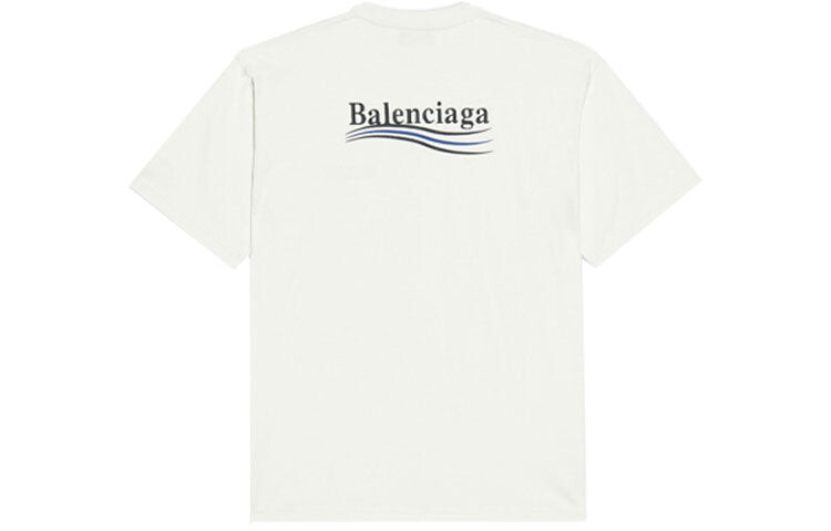 

Футболка мужская Balenciaga с логотипом, белый