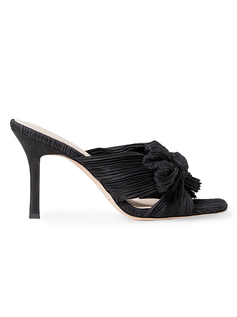 

Мюли Claudia на узком каблуке со складками Loeffler Randall, черный
