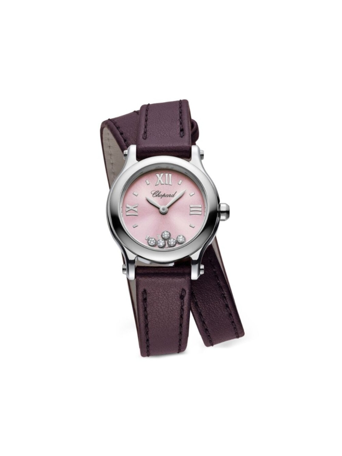 

Наручные часы Happy Sport 25 мм Chopard, розовый