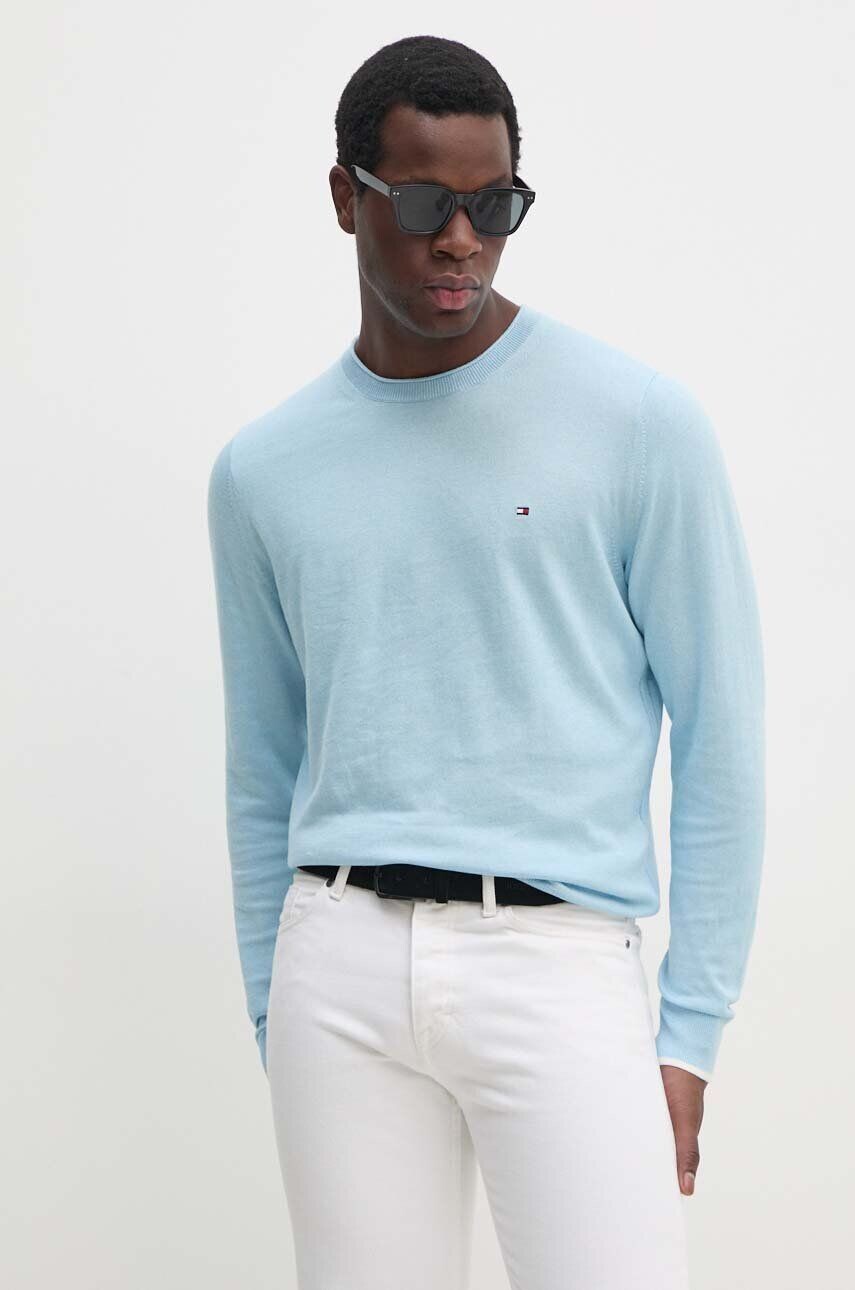 

Хлопковый свитер Tommy Hilfiger, синий