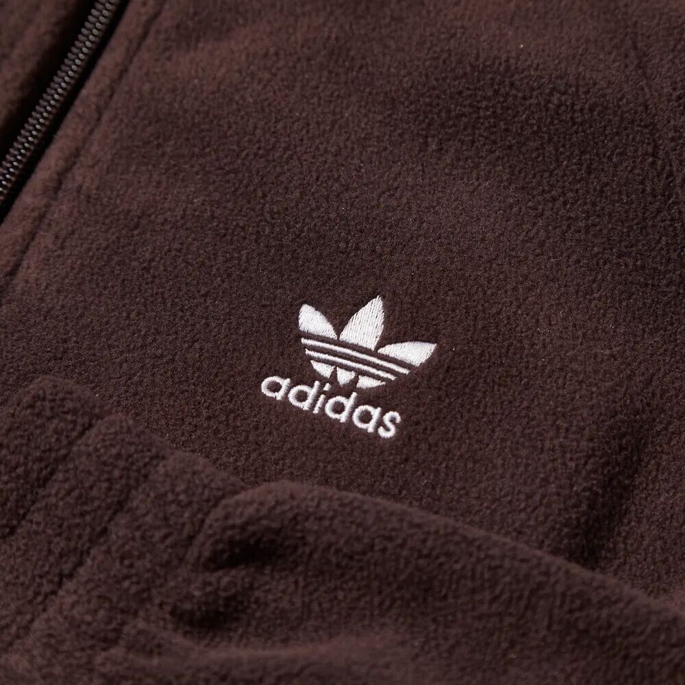 

Adidas Спортивная футболка neutral court с молнией 1/4, коричневый