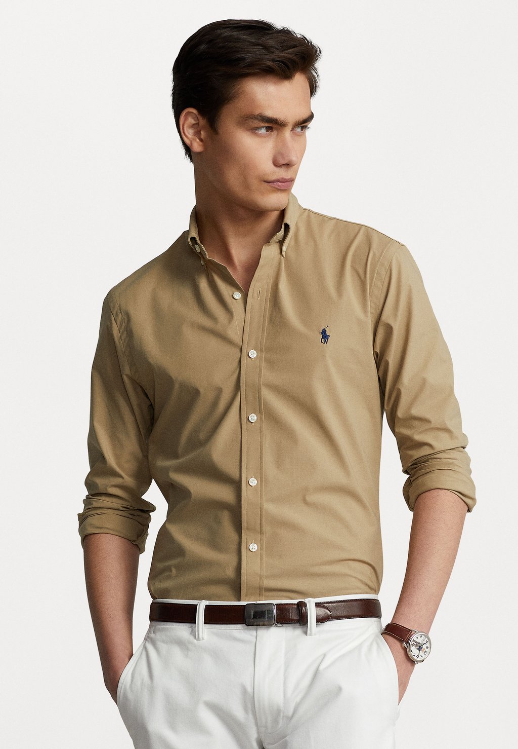 

Рубашка STRETCH SHIRT Polo Ralph Lauren, темно-коричневый