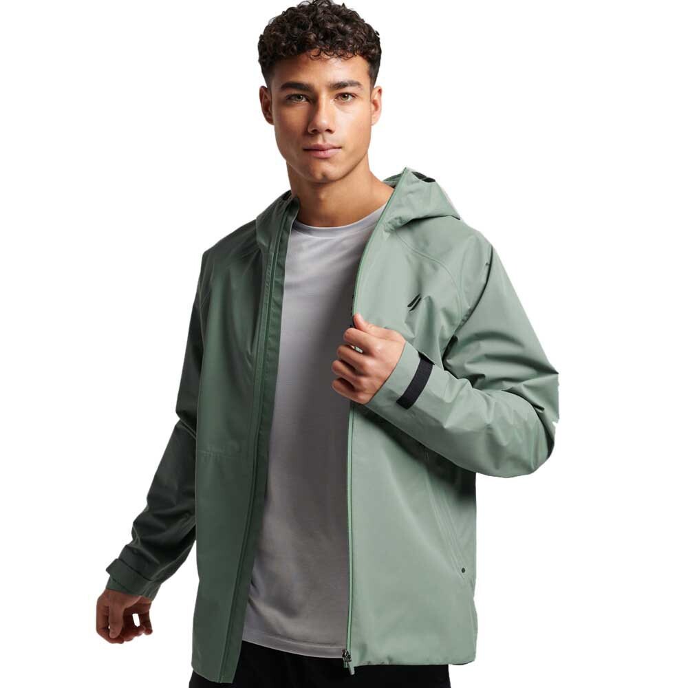

Куртка Superdry Waterproof, зеленый