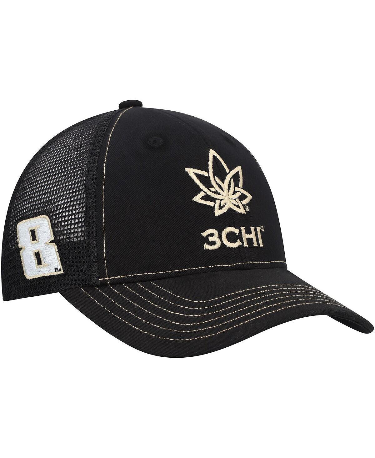 

Мужская черная регулируемая шляпа Kyle Busch Sponsor Trucker Checkered Flag Sports