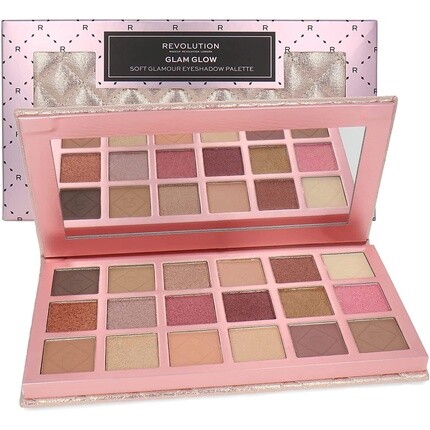 

Палетка теней для век Soft Glamour – Glam Glow, Makeup Revolution