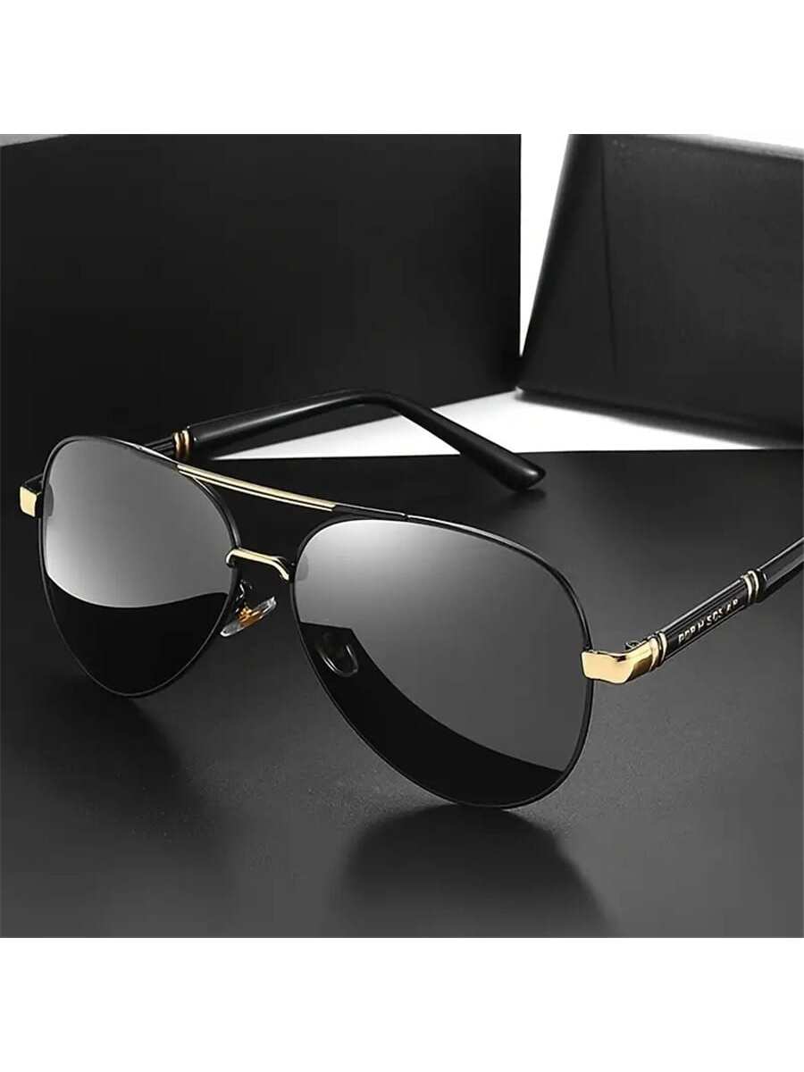 модные поляризованные солнцезащитные очки мужские квадратные брендовые дизайнерские мужские солнцезащитные очки для вождения и рыбалки Поляризованные солнцезащитные очки в большой оправе